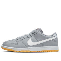 Nike: Серые кроссовки  Dunk Low Pro