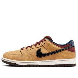 Nike: Золотые кроссовки  SB Dunk Low Pro