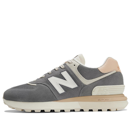 New Balance: Серые кроссовки  574