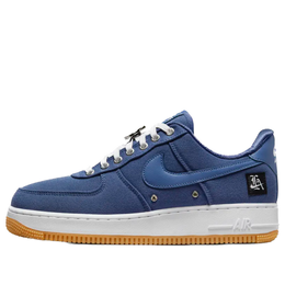 Nike: Синие кроссовки  Air Force 1