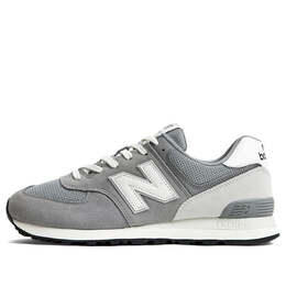 New Balance: Серые кроссовки  574