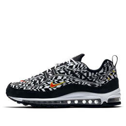 Nike: Чёрные кроссовки  Air Max 98