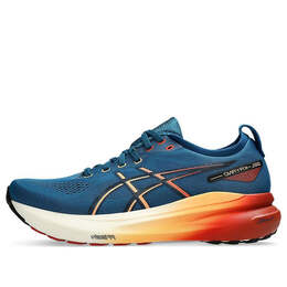 Asics: Синие кроссовки 