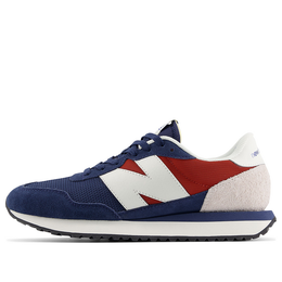 New Balance: Синие кроссовки  237