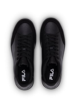 Fila: Чёрные кроссовки 