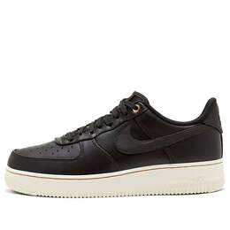 Nike: Чёрные кроссовки  Air Force 1