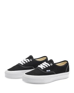 Vans: Чёрные кроссовки  Authentic 44