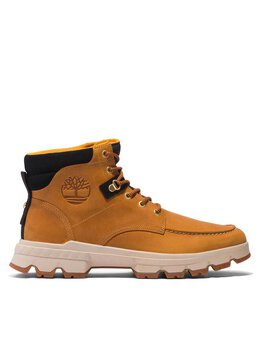 Timberland: Коричневые ботинки 