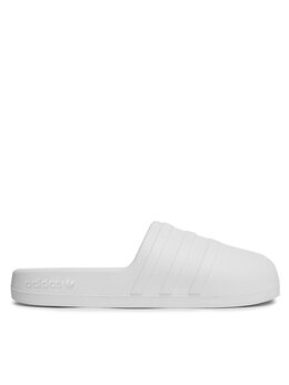 Adidas: Белые сабо  Adilette