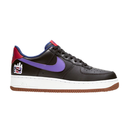 Nike: Чёрные кроссовки  Air Force 1 Low