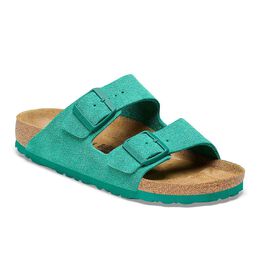 Birkenstock: Зелёные шлёпанцы  Arizona