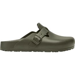 Birkenstock: Тёмные шлёпанцы  Boston