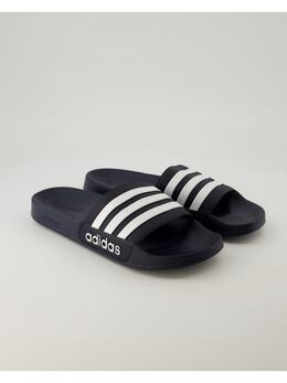 Adidas: Синие сабо 