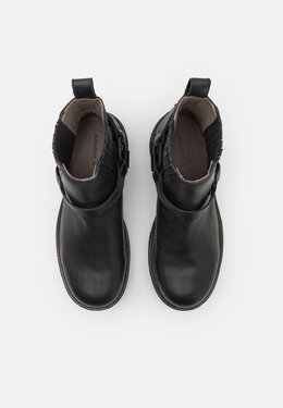 Allsaints: Чёрные ботинки 