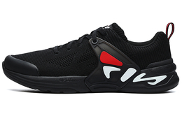 Fila: Чёрные кроссовки 