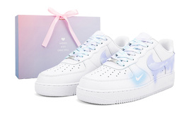 Nike: Белые кроссовки  Air Force 1