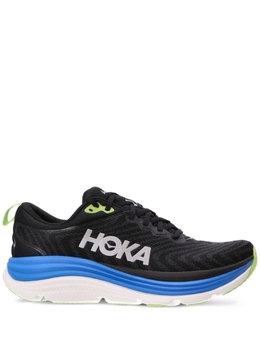 HOKA: Чёрные кроссовки 