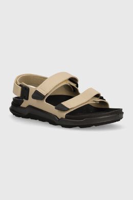 Birkenstock: Бежевые сандалии 