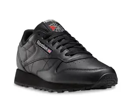 Reebok: Чёрные кроссовки  Classic Leather