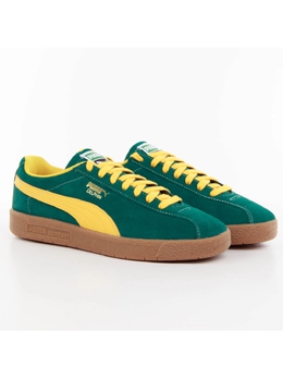 PUMA: Зелёные кроссовки 