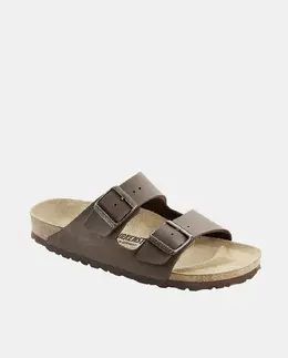 Birkenstock: Тёмные сандалии 