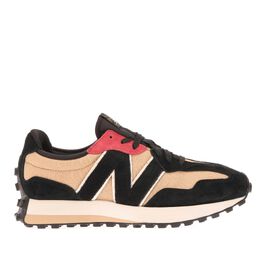 New Balance: Бежевые кроссовки 