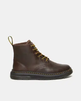 Dr. Martens: Коричневые ботинки 