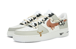 Nike: Кроссовки  Air Force 1 цвета хаки