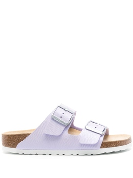 Birkenstock: Фиолетовые шлёпанцы  Arizona