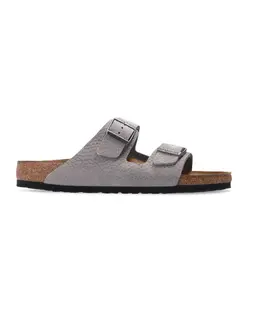 Birkenstock: Серые шлёпанцы 