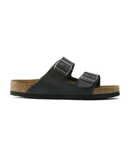 Birkenstock: Чёрные сандалии  Birko Flor