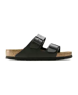 Birkenstock: Чёрные сандалии  Birko Flor