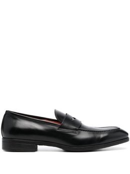 Santoni: Чёрные туфли 