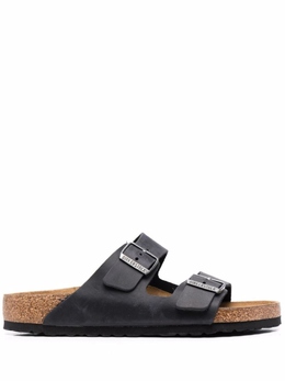 Birkenstock: Чёрные сандалии  Arizona