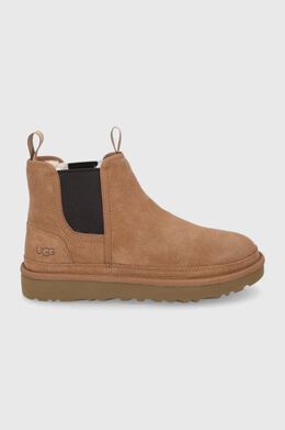 UGG: Коричневые ботинки 