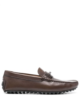 Tod's: Коричневые туфли  Gommino Double T