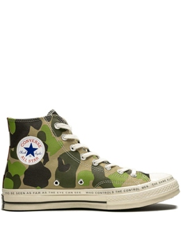 Converse: Коричневые кроссовки  Chuck 70