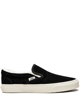 Vans: Чёрные мокасины  Classic Slip On