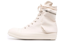 Rick Owens Drkshdw: Белые кеды 