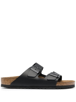 Birkenstock: Чёрные сандалии 