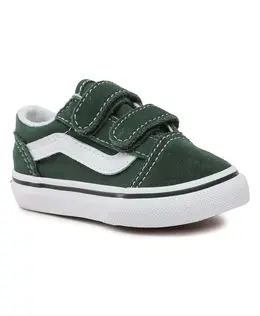 Vans: Зелёные кроссовки  Old Skool