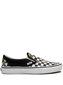 Vans: Чёрные мокасины  Classic Slip On