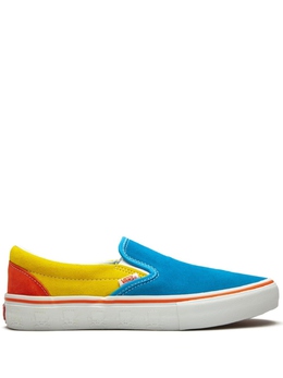 Vans: Синие мокасины  Slip On Pro