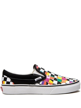 Vans: Чёрные мокасины  Classic Slip On