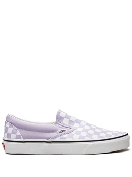 Vans: Фиолетовые мокасины  Classic Slip On