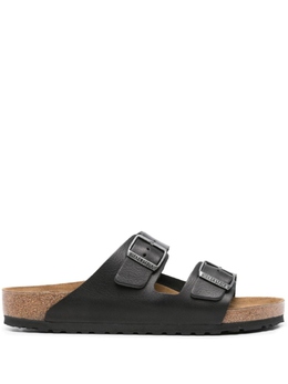 Birkenstock: Чёрные шлёпанцы  Arizona