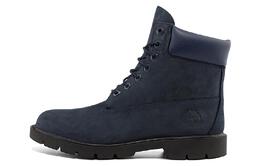 Timberland: Синие ботинки 