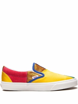 Vans: Фиолетовые мокасины  Classic Slip On