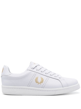 Fred Perry: Белые кроссовки  Spencer