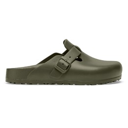 Birkenstock: Сандалии  Boston цвета хаки